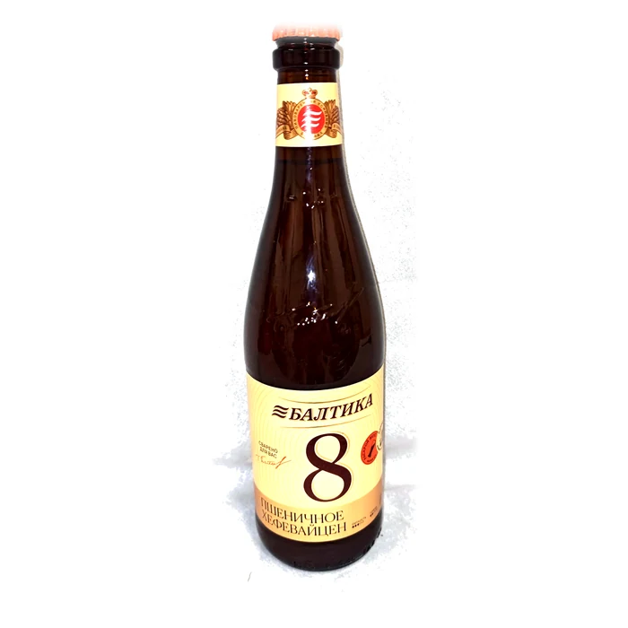 Балтика №8 Пшеничное — birra di frumento non filtrata