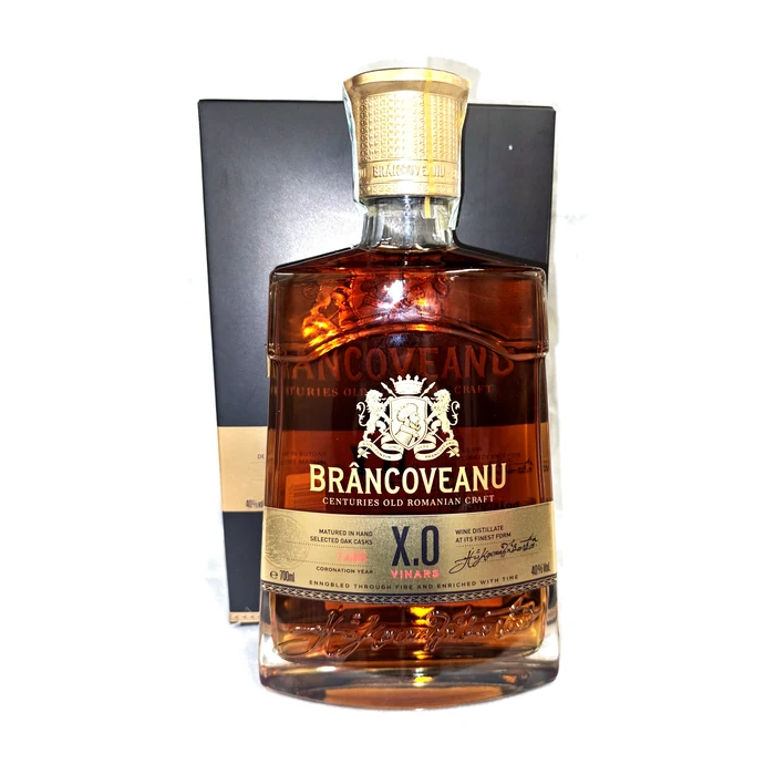 Brâncoveanu Vinars X.O. — distillato di vino invecchiato in rovere