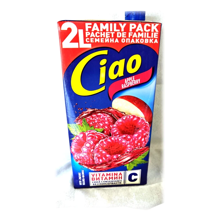 Ciao Apple raspberry — bevanda mela e lampone