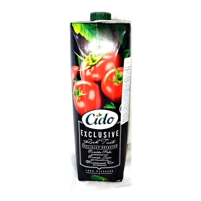 Cido Exclusive — succo di pomodoro con sale marino