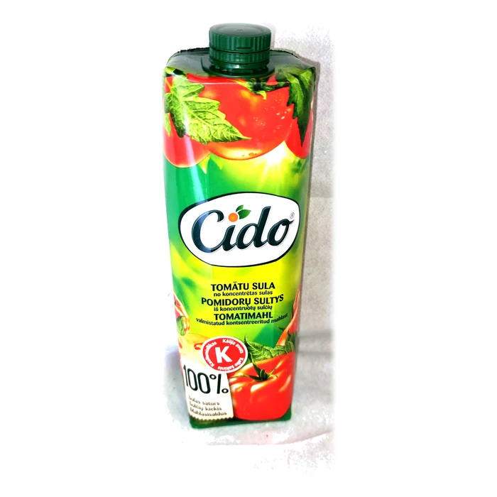 Cido Tomātu sula 100% — succo di pomodoro