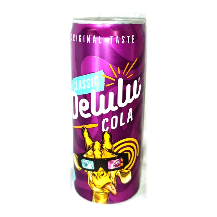 Delulu Cola Classic — cola con fibre