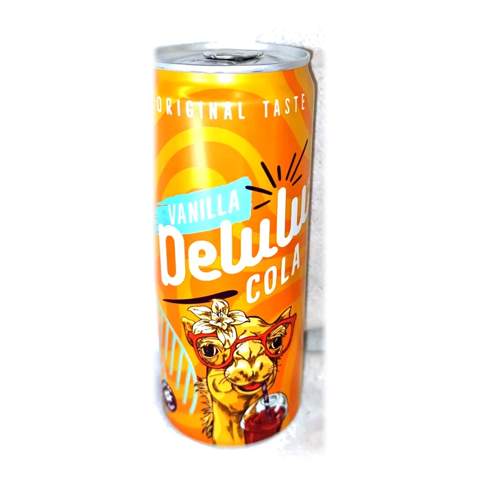 Delulu Cola Vanilla — cola alla vaniglia Bourbon