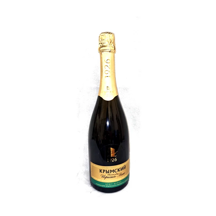 Крымский Игристое вино брют — spumante bianco brut