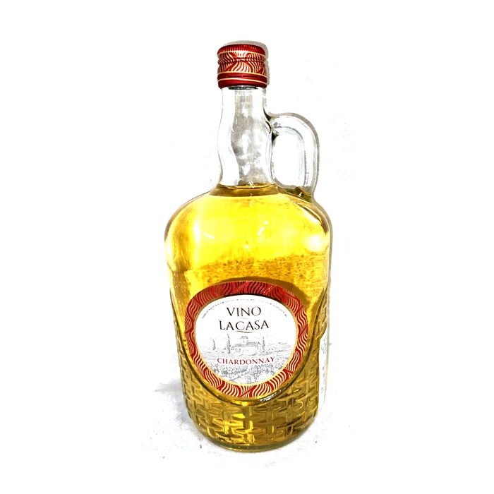 Vino La Casa Chardonnay — vino bianco amabile, caraffa da 1 l