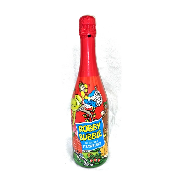 Robby Bubble Strawberry — spumante analcolico alla fragola