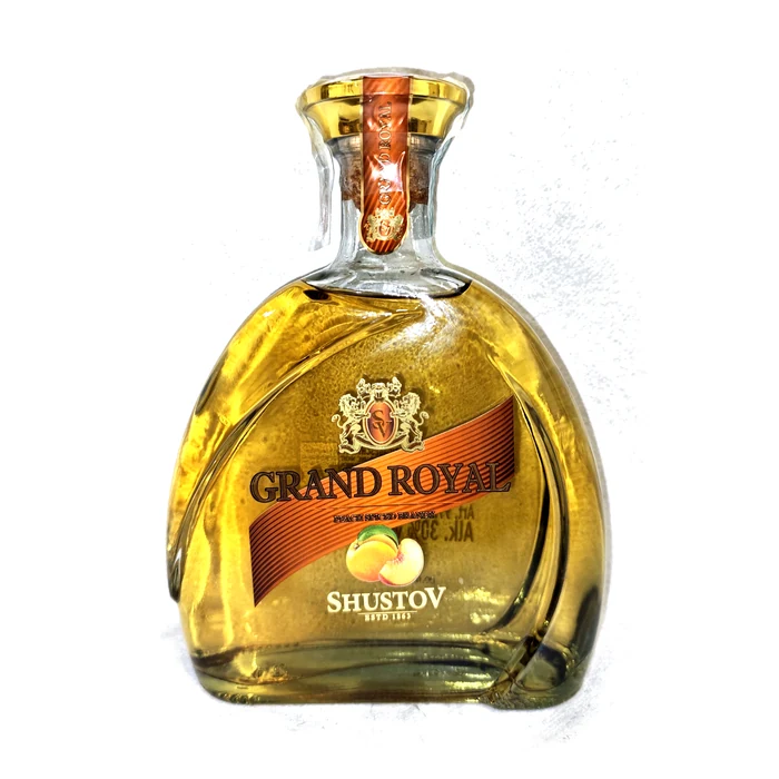 Shustoff Grand Royal Peach — distillato aromatizzato alla pesca