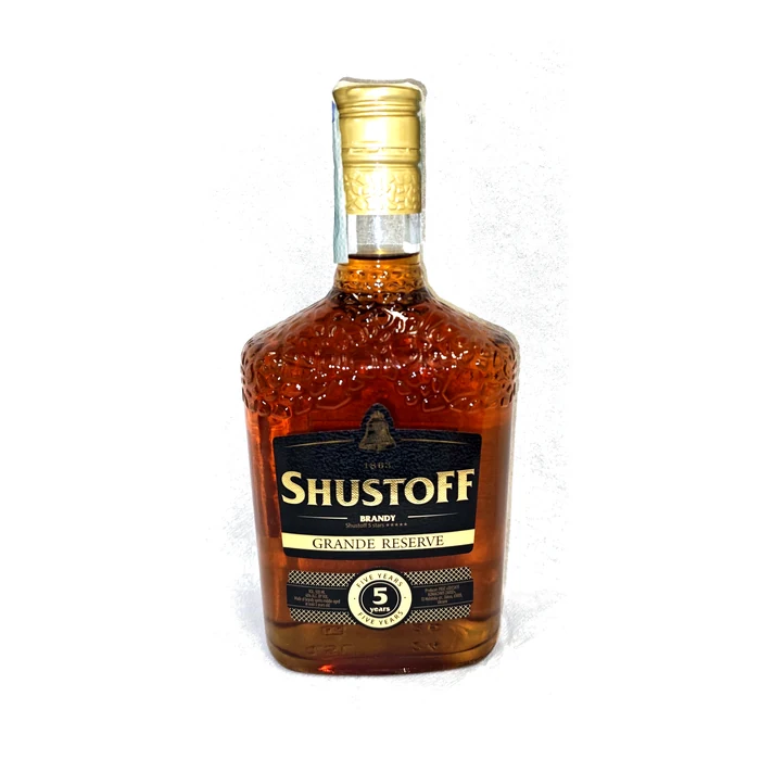 Shustoff Grande Reserve 5 stelle — brandy ucraino