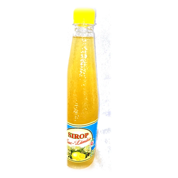 Sirop Sirop soc-lămâie — sciroppo di fiori di sambuco e limone