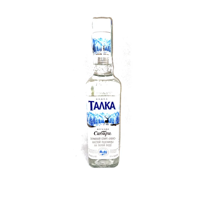 Талка Легенда Сибири — vodka di frumento su acqua di disgelo