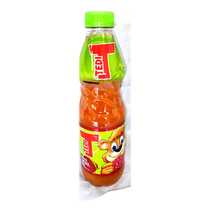 Tedi Suc de morcovi, zmeură și mere — succo di carota, lampone e mela