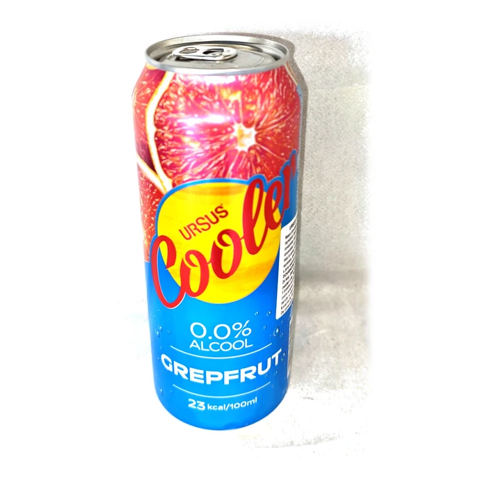 Ursus Cooler Grepfrut 0,0% — birra analcolica al pompelmo