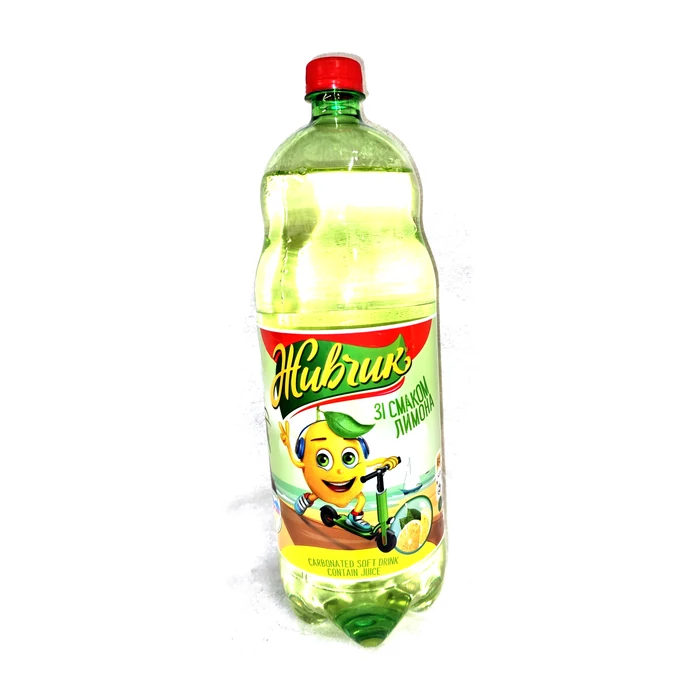 Живчик Зі смаком лимона — bibita gassata al limone con succo