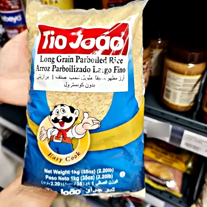 Tio João Arroz parboilizado — riso parboiled