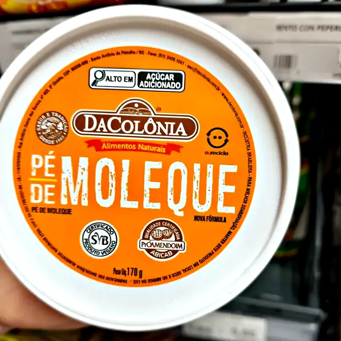 DaColônia Pé de moleque — croccante di arachidi