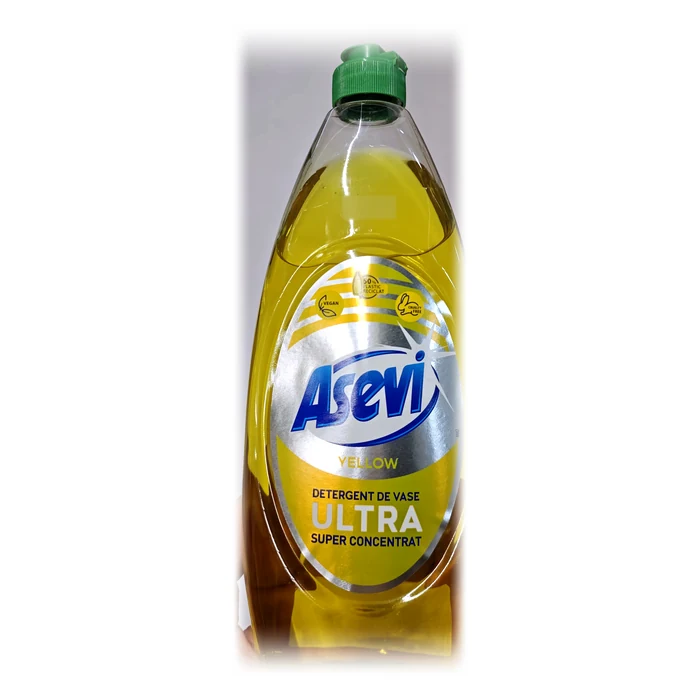 Asevi Yellow Ultra — detersivo per piatti superconcentrato