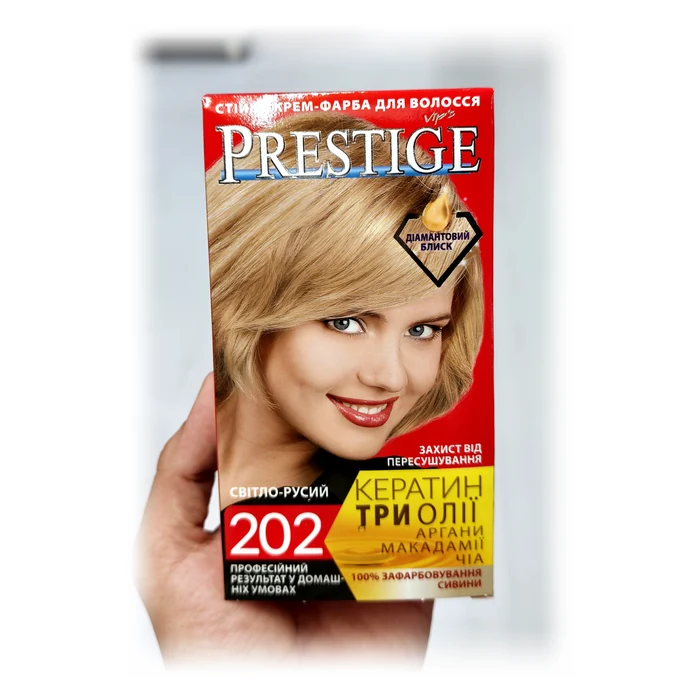 Prestige Crema colorante 202 — biondo cenere chiaro