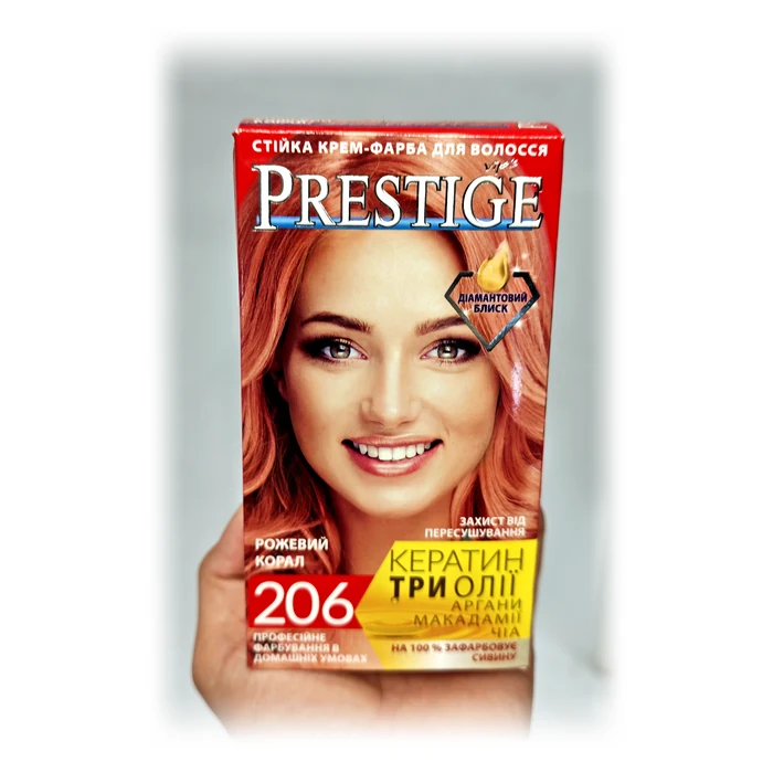 Prestige Crema colorante 206 — corallo rosa