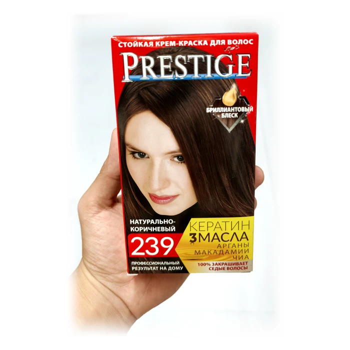 Prestige Crema colorante 239 — натурально-коричневий / castano naturale