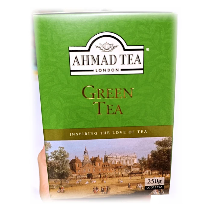 Ahmad Tea Green Tea — tè verde in foglia