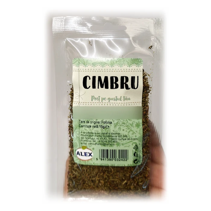 Alex Cimbru — santoreggia essiccata