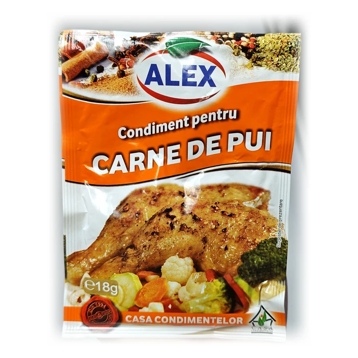 Alex Condiment pentru carne de pui — condimento per il pollo