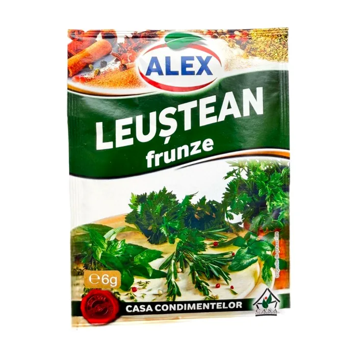 Alex Leuștean — foglie di levistico