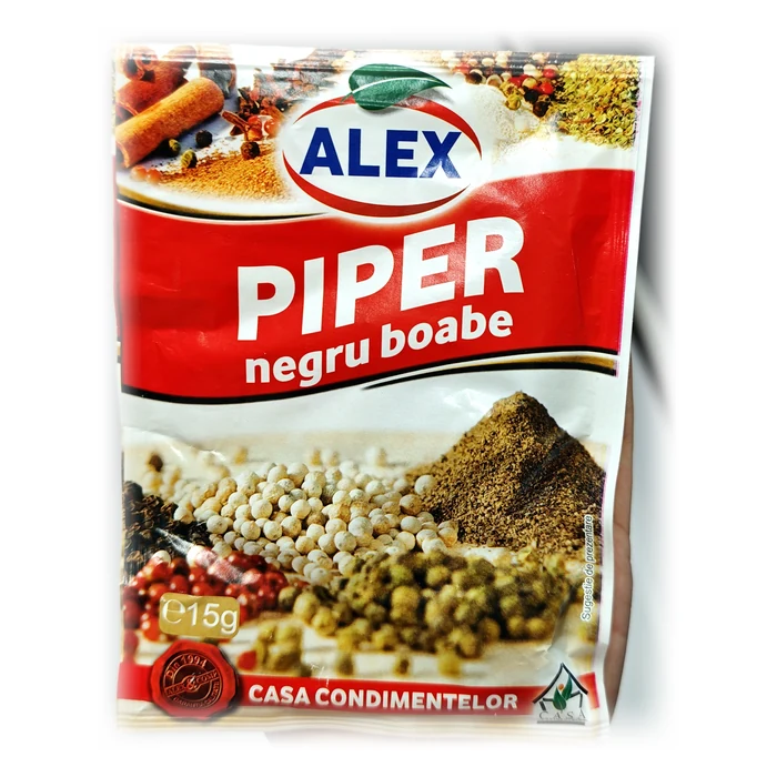 Alex Piper negru boabe — pepe nero in grani