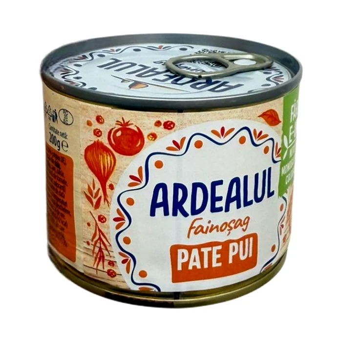 Ardealul Fainoșag Pate pui — paté di pollo