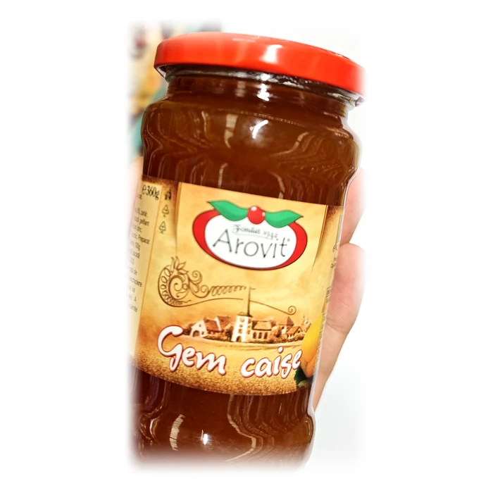 Arovit Gem de caise — confettura di albicocche