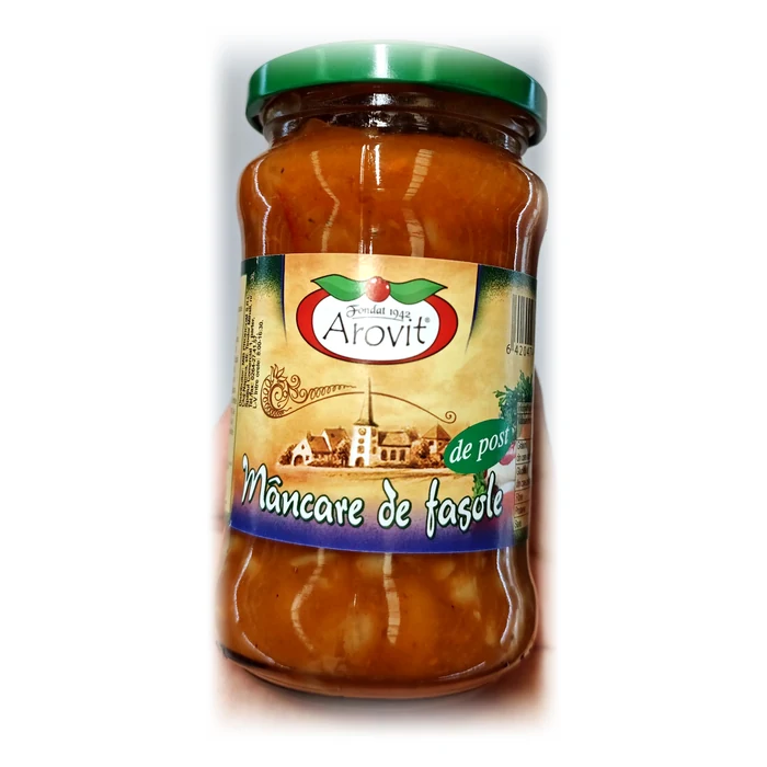 Arovit Mâncare de fasole de post — fagioli in umido, di magro