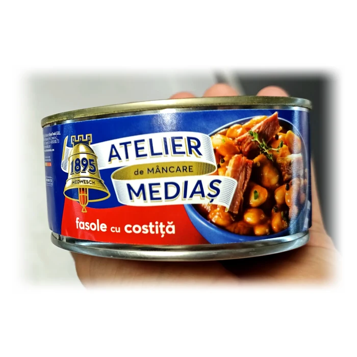 Atelier Mediaș Fasole cu costiță — fagioli con pancetta affumicata
