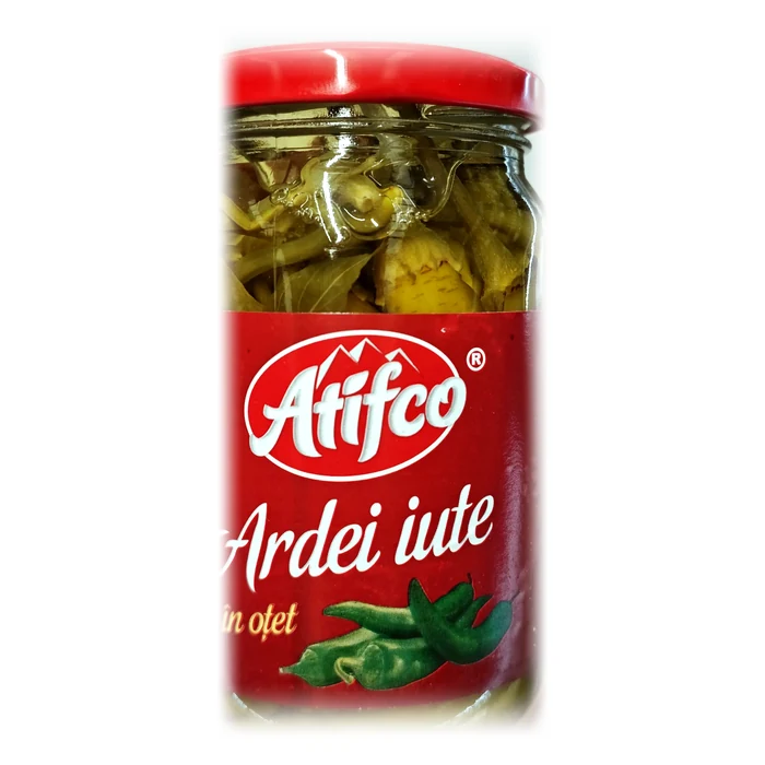Atifco Ardei iute în oțet — peperoncini piccanti sott'aceto