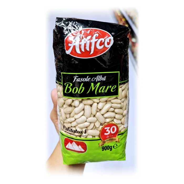 Atifco Fasole albă bob mare — fagioli bianchi secchi a chicco grande