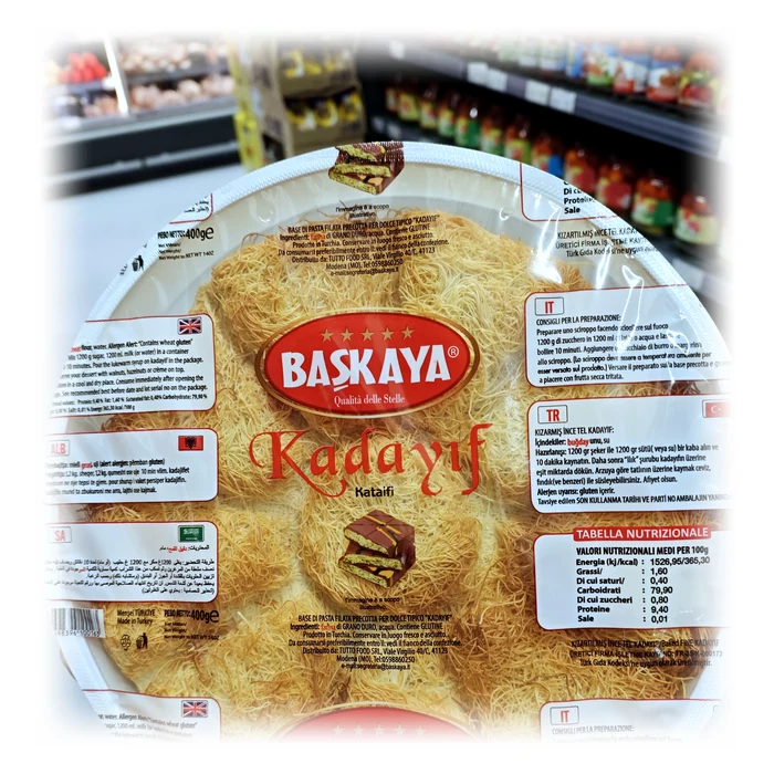 Başkaya Kadayıf — pasta filata precotta per dolci