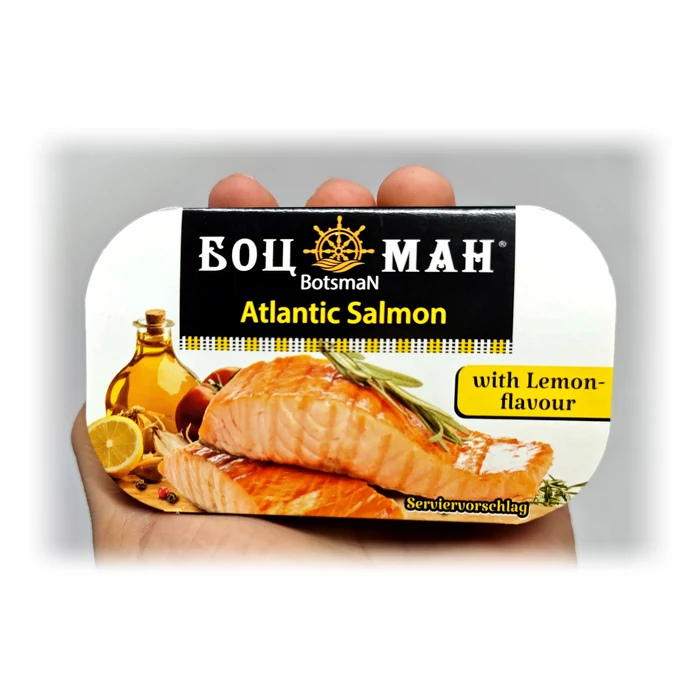 Боцман Atlantic Salmon with Lemon flavour — filetto di salmone atlantico al limone