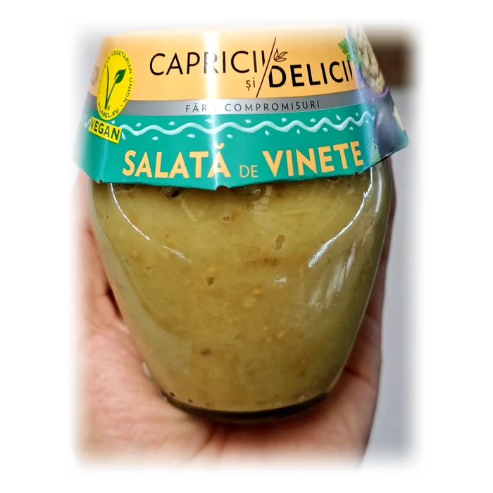 Capricii și Delicii Salată de vinete — crema di melanzane arrostite