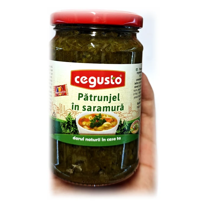 Cegusto Pătrunjel în saramură — prezzemolo in salamoia