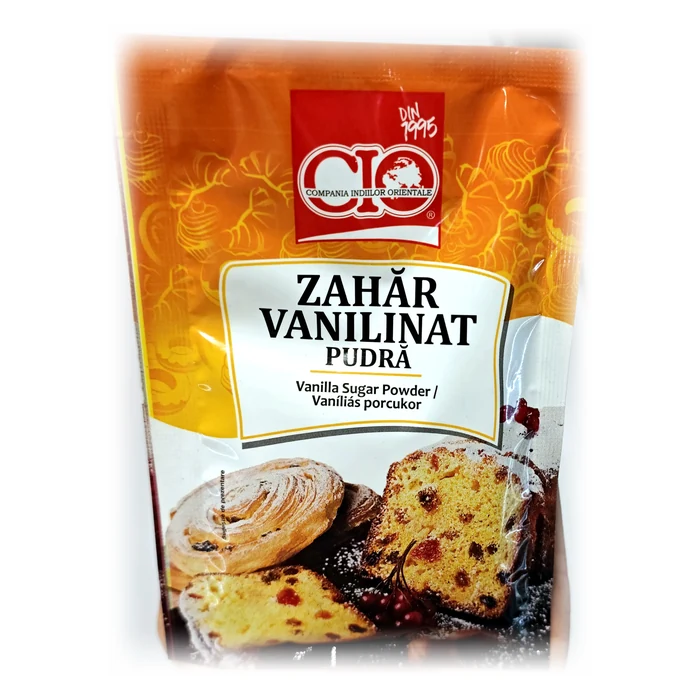 CiO Zahăr vanilinat pudră — zucchero a velo vanigliato