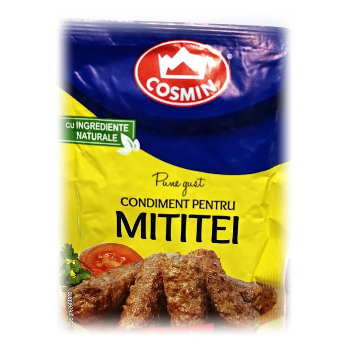 Cosmin Condiment pentru mititei — condimento per i mici