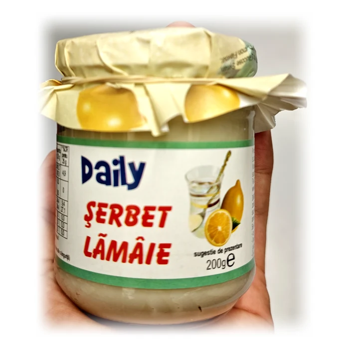 Daily Șerbet de lămâie — crema di limone
