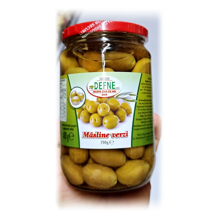 Defne Măsline verzi — olive verdi intere in salamoia