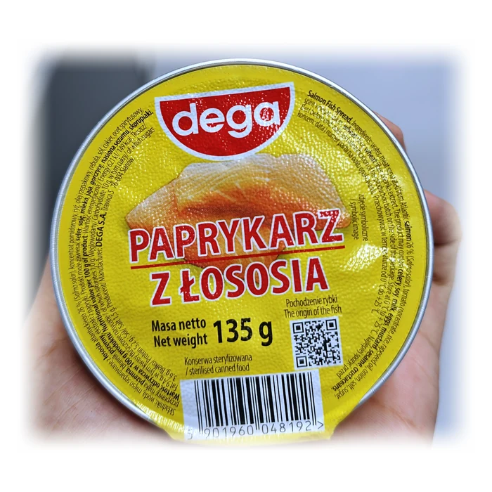 dega Paprykarz z łososia — crema di salmone alla paprica