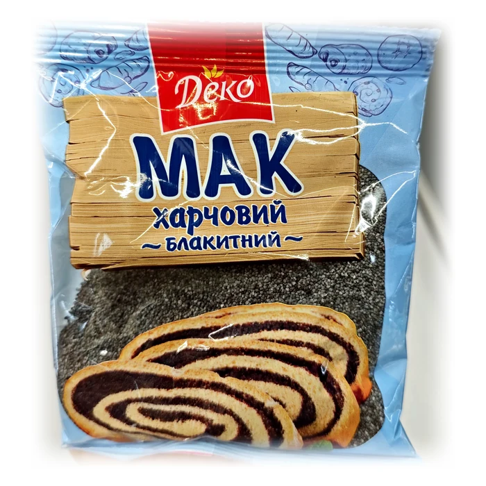 Деко Мак харчовий блакитний — semi di papavero azzurro