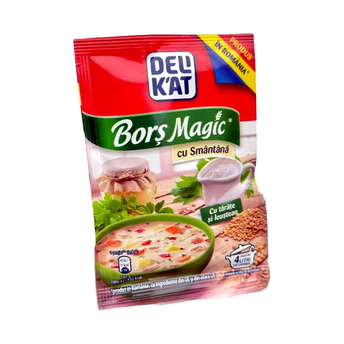 Delikat Borș Magic cu smântână
