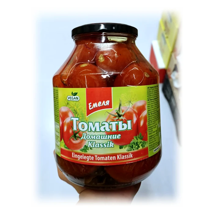 Емеля Томаты домашние Klassik — pomodori marinati classici, vasone