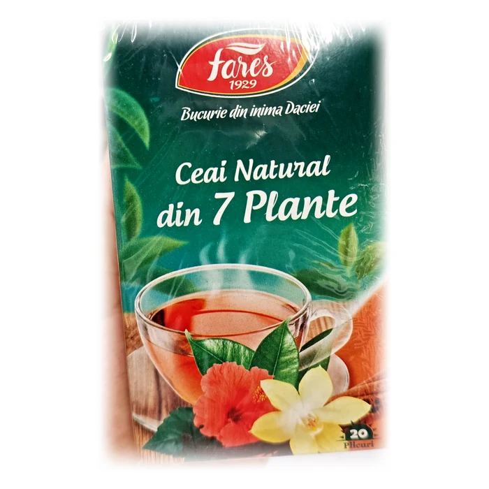 Fares Ceai natural din 7 plante — infuso di sette piante