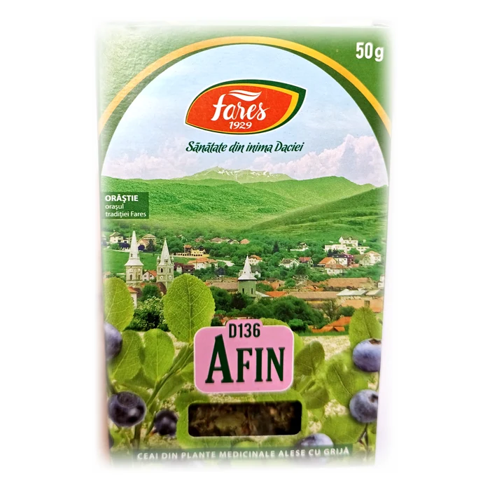 Fares Afin D136 — infuso di foglie di mirtillo