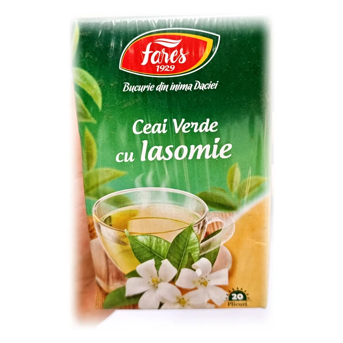 Fares Ceai verde cu iasomie — tè verde al gelsomino
