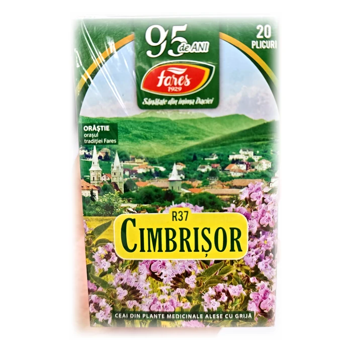 Fares Cimbrișor R37 — infuso di serpillo